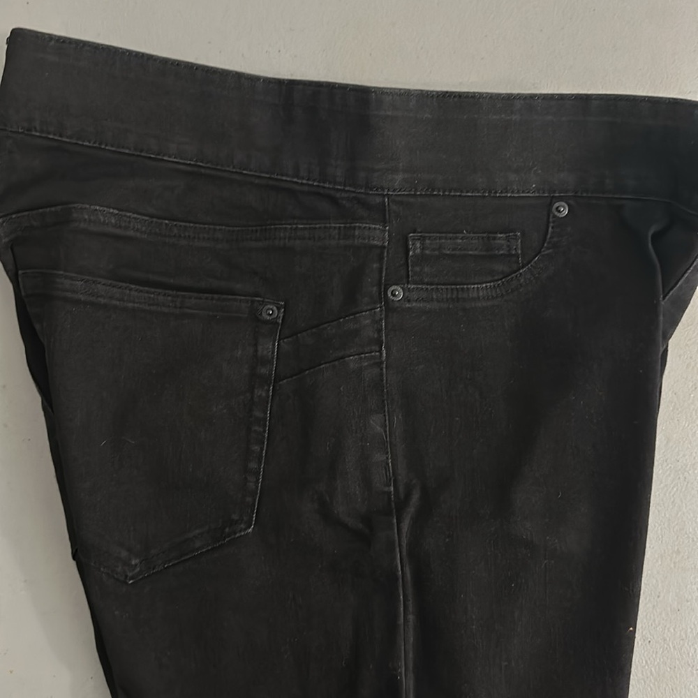 Black High-Waist Jeggings (L) - Picture 4 of 5